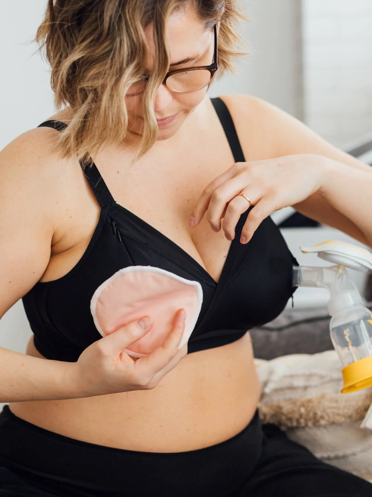 Pumpkin Nursing and Pumping Bra