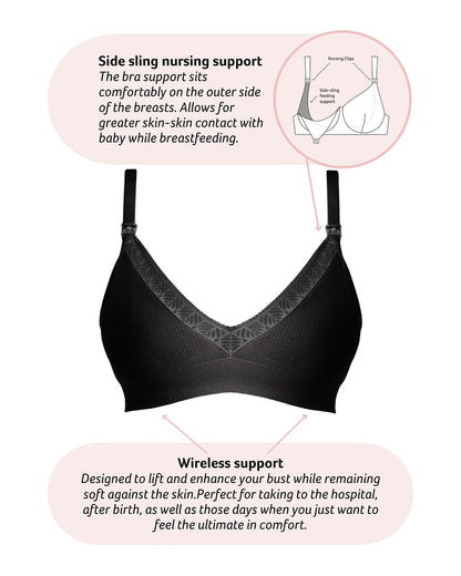 Caress Seamfree Bamboo Multifit Bra