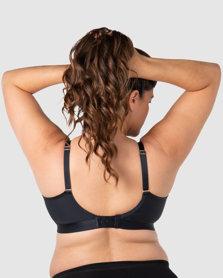 Hot Milk Lingerie - Flawless Plunge Nursing Bra Black