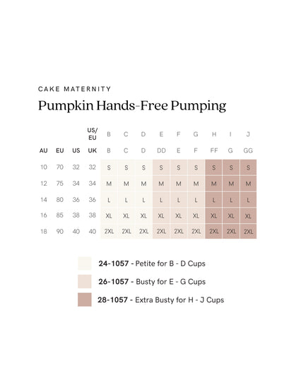 Pumpkin Nursing and Pumping Bra