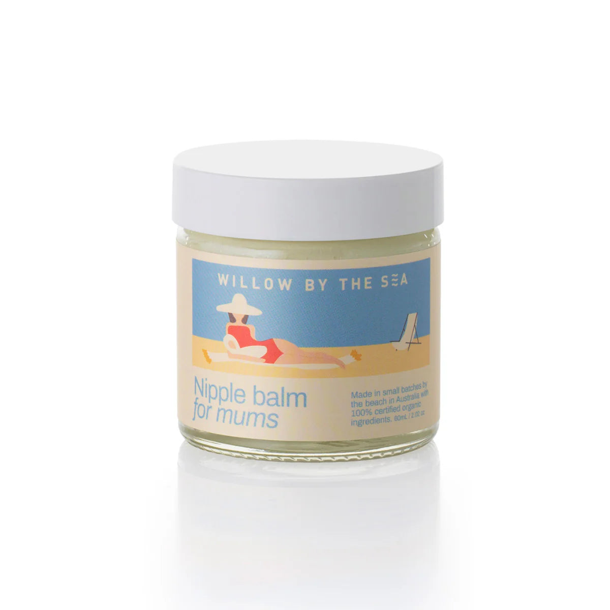 Organic Nipple Balm | Willow By The Sea Breastfeeding Cream